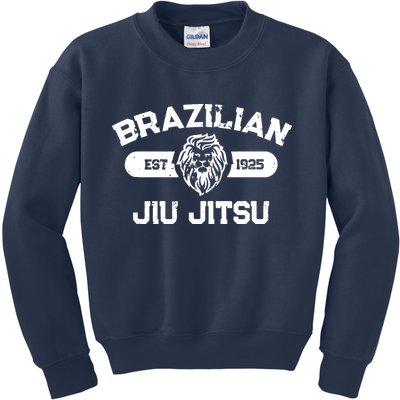Brazilian Jiu Jitsu Established 1925 BJJ Gift MMA Fighter Kids Sweatshirt