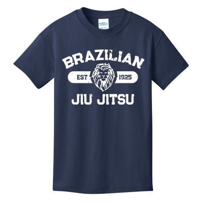 Brazilian Jiu Jitsu Established 1925 BJJ Gift MMA Fighter Kids T-Shirt