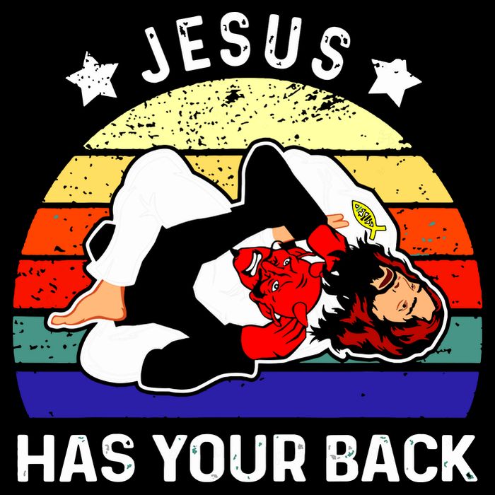 Brazilian Jiu Jitsu Jesus Has Your Back Impact Tech Backpack