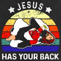 Brazilian Jiu Jitsu Jesus Has Your Back Adult Drive Performance Visor