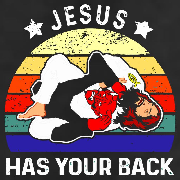 Brazilian Jiu Jitsu Jesus Has Your Back Adult Drive Performance Visor