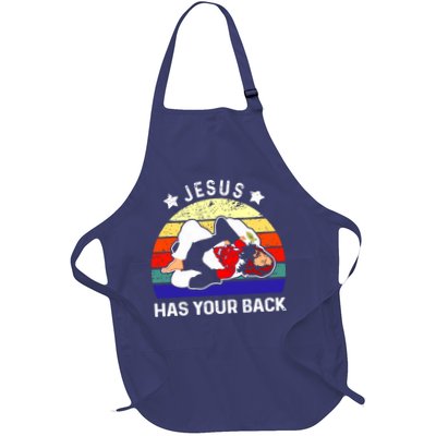 Brazilian Jiu Jitsu Jesus Has Your Back Apron