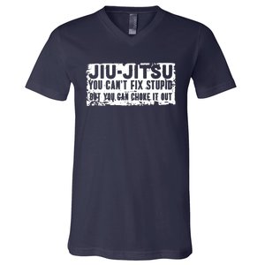 Brazilian Jiu Jitsu Tee Funny You Can't Gift V-Neck T-Shirt