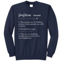 Brazilian Jiu Jitsu Funny BJJ Gifts Women Tall Sweatshirt