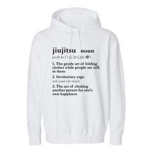 Brazilian Jiu Jitsu Funny BJJ Gifts Women Garment-Dyed Fleece Hoodie