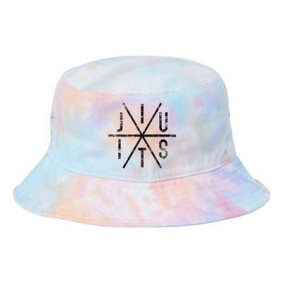 Brazilian Jiu Jitsu Bjj Distressed Tie Dye Newport Bucket Hat