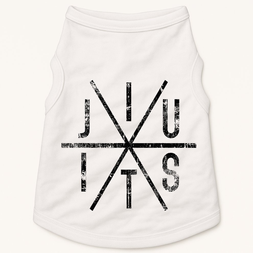Brazilian Jiu Jitsu Bjj Distressed Doggie Tank