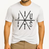 Brazilian Jiu Jitsu Bjj Distressed Cooling Performance Crew T-Shirt