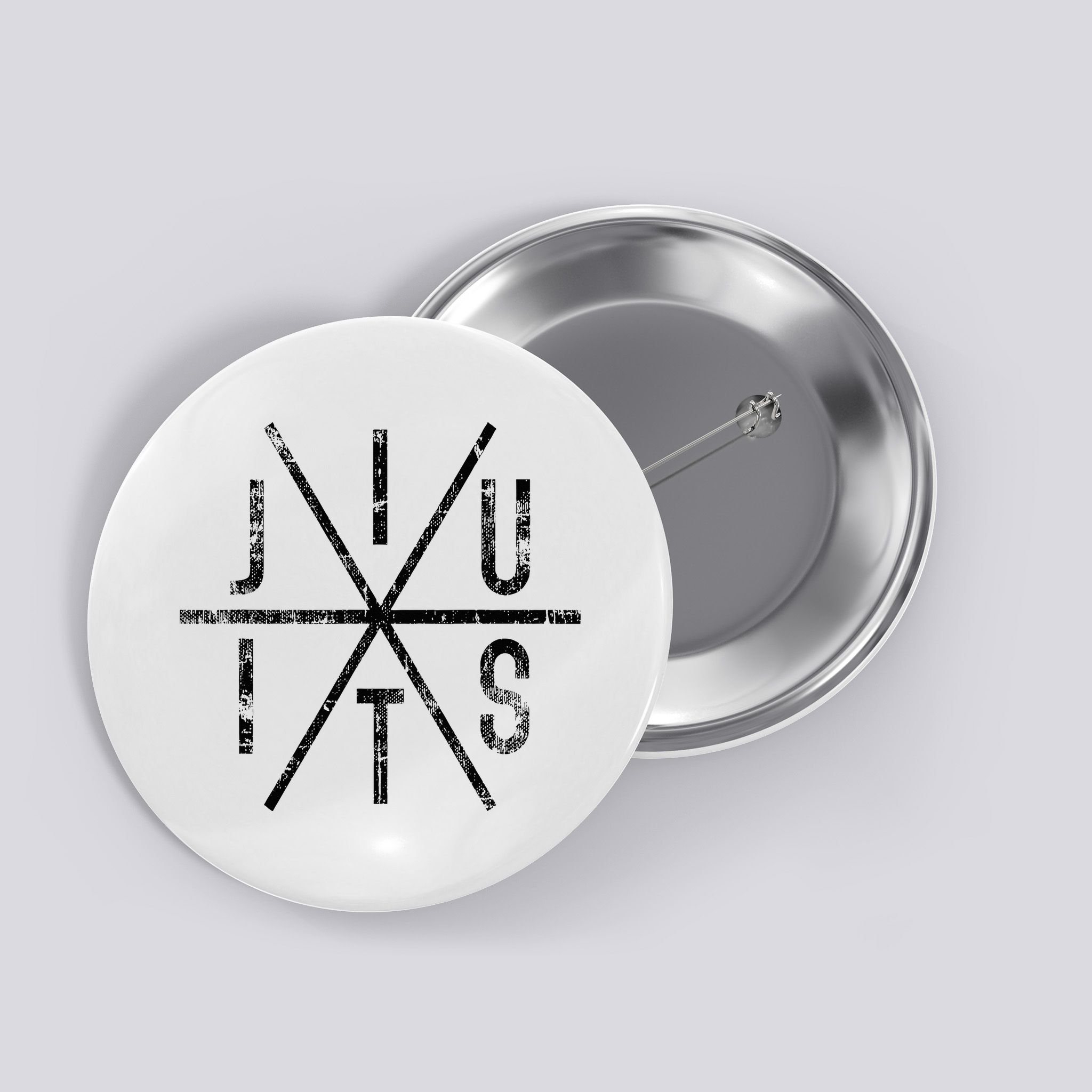 Brazilian Jiu Jitsu Bjj Distressed Button