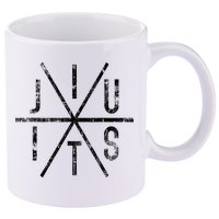 Brazilian Jiu Jitsu Bjj Distressed 11oz C Handle Ceramic Mug