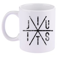 Brazilian Jiu Jitsu Bjj Distressed 11oz C Handle Ceramic Mug