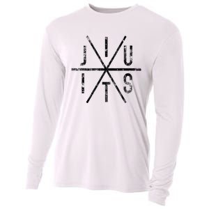 Brazilian Jiu Jitsu Bjj Distressed Cooling Performance Long Sleeve Crew