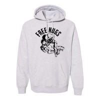 Brazilian Jiu Jitsu Free Hugs Martial Premium Hoodie