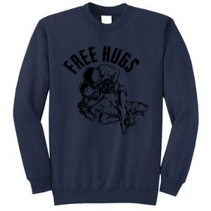 Brazilian Jiu Jitsu Free Hugs Martial Sweatshirt