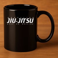 BRAZILIAN JIU JITSU 11oz C Handle Ceramic Mug