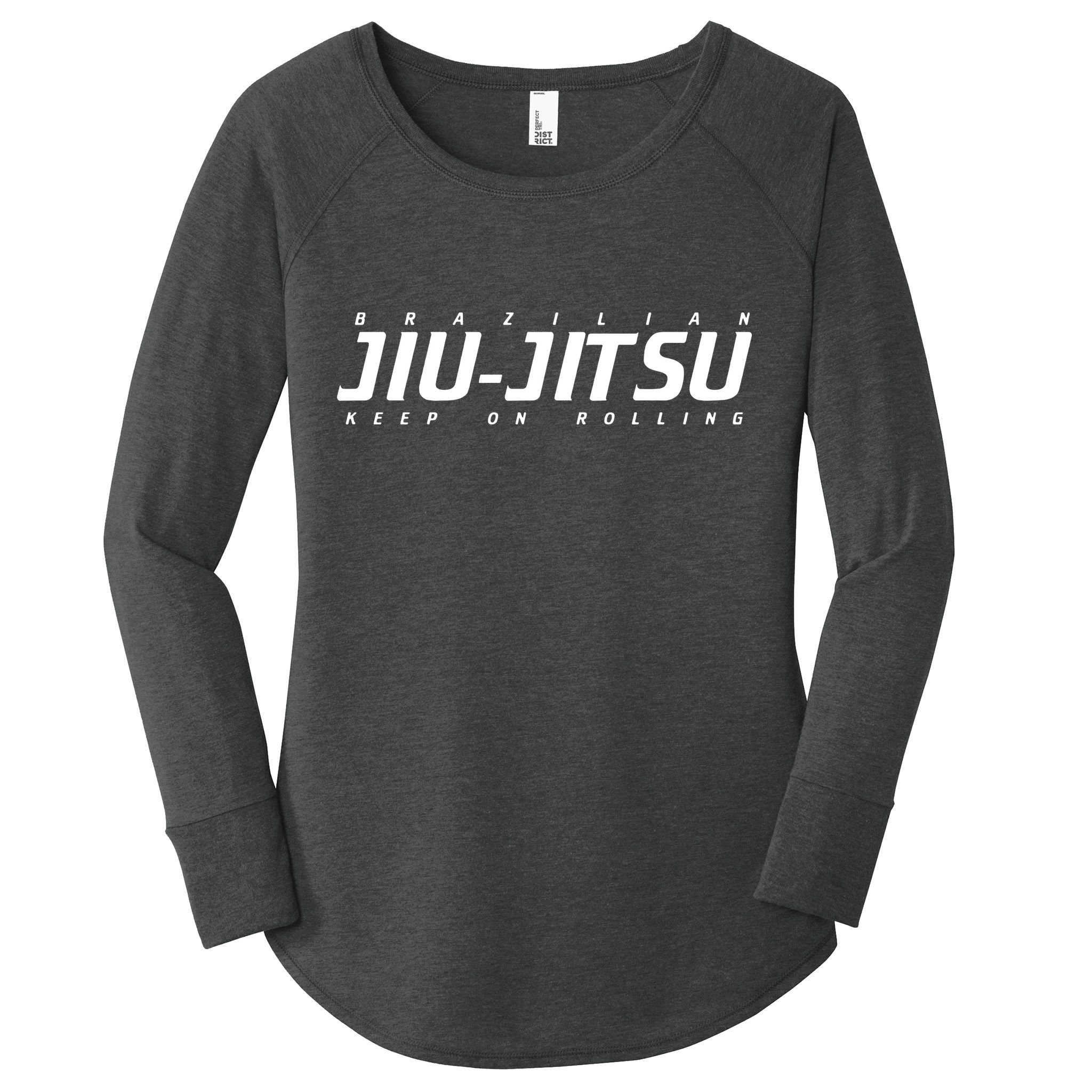 BRAZILIAN JIU JITSU Women's Perfect Tri Tunic Long Sleeve Shirt