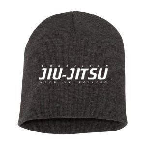 BRAZILIAN JIU JITSU Short Acrylic Beanie