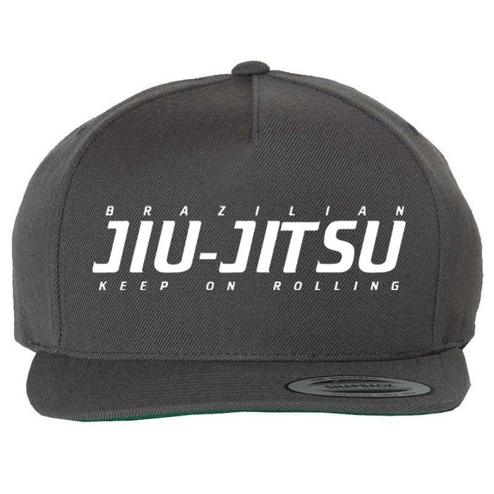 BRAZILIAN JIU JITSU Wool Snapback Cap