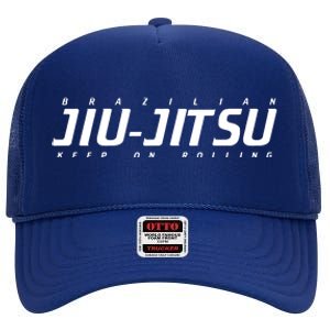 BRAZILIAN JIU JITSU High Crown Mesh Back Trucker Hat