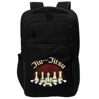 Brazilian Jiu Jitsu Chess Black Belt Impact Tech Backpack