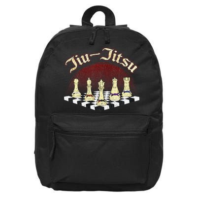 Brazilian Jiu Jitsu Chess Black Belt 16 in Basic Backpack