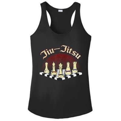 Brazilian Jiu Jitsu Chess Black Belt Ladies PosiCharge Competitor Racerback Tank