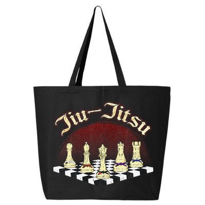 Brazilian Jiu Jitsu Chess Black Belt 25L Jumbo Tote