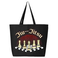 Brazilian Jiu Jitsu Chess Black Belt 25L Jumbo Tote
