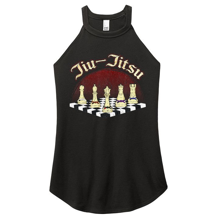 Brazilian Jiu Jitsu Chess Black Belt Women's Perfect Tri Rocker Tank