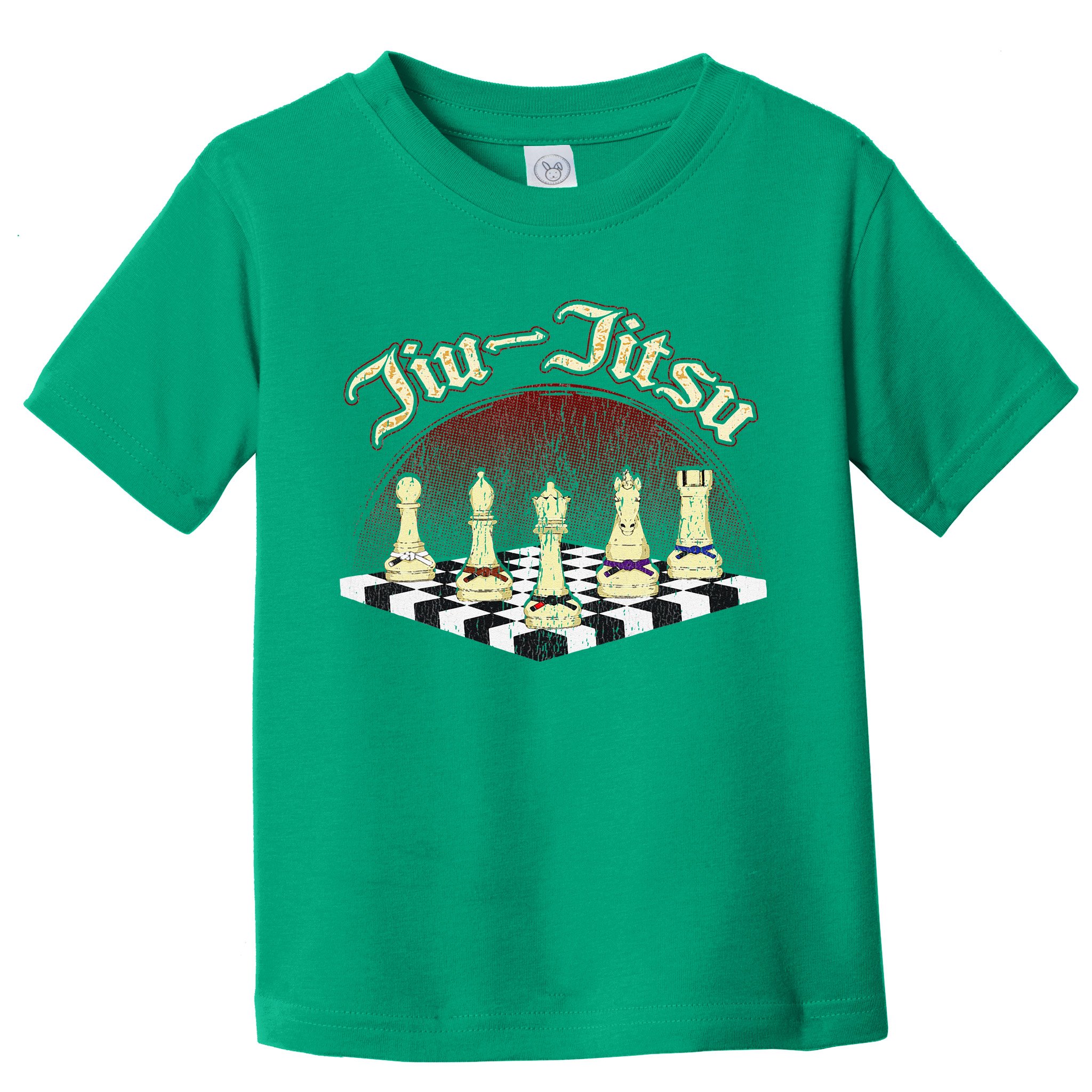 Brazilian Jiu Jitsu Chess Black Belt Toddler T-Shirt