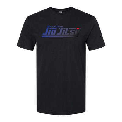 BRAZILIAN JIU JITSU BLUE BELT BJJ NOGI Grappling Softstyle CVC T-Shirt