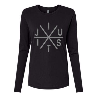 Brazilian Jiu Jitsu BJJ MMA Mixed Martial Arts Womens Cotton Relaxed Long Sleeve T-Shirt