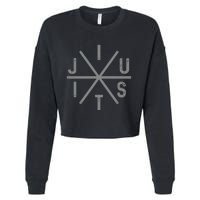 Brazilian Jiu Jitsu BJJ MMA Mixed Martial Arts Cropped Pullover Crew