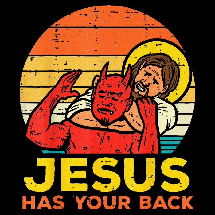 Brazilian Jiu Jitsu Jesus Jesus Has Your Back City Backpack