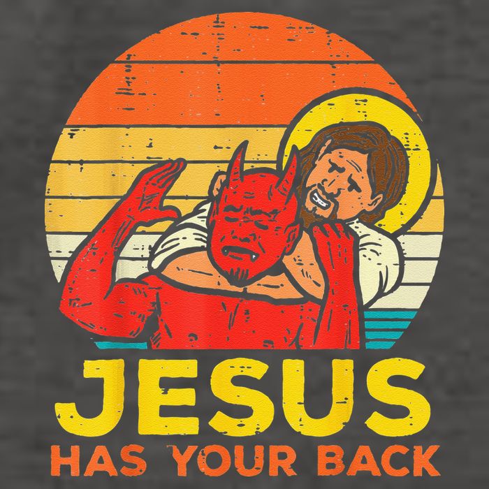 Brazilian Jiu Jitsu Jesus Jesus Has Your Back Vector Backpack