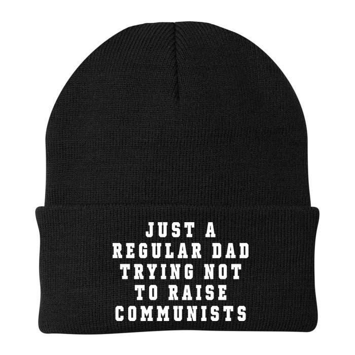 Just A Regular Dad Trying Not To Raise Communists Beanie