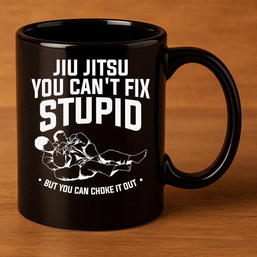 Brazilian Jiu Jitsu Jiu Jitsu Tee Funny You Can't Gift 11oz C Handle Ceramic Mug
