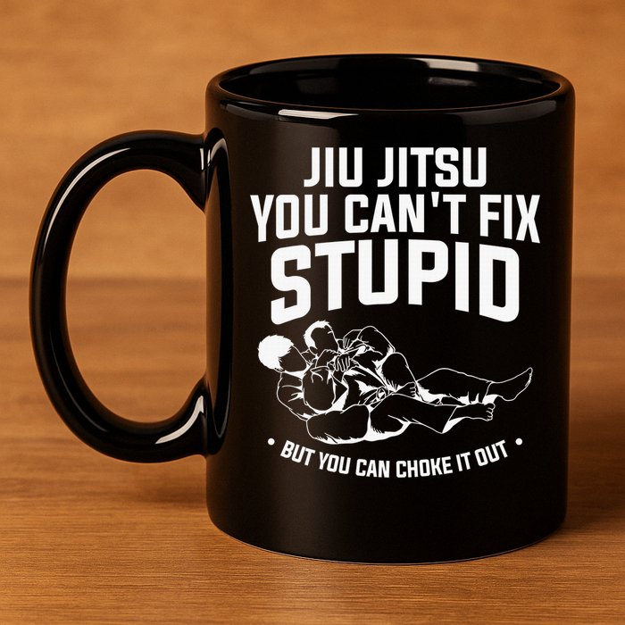 Brazilian Jiu Jitsu Jiu Jitsu Tee Funny You Can't Gift 11oz C Handle Ceramic Mug