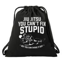 Brazilian Jiu Jitsu Jiu Jitsu Tee Funny You Can't Gift Drawstring Bag