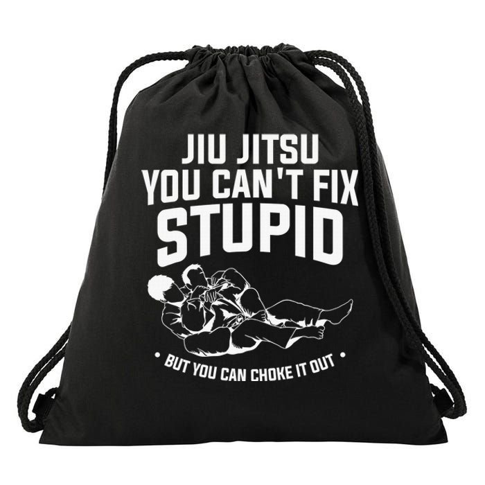 Brazilian Jiu Jitsu Jiu Jitsu Tee Funny You Can't Gift Drawstring Bag