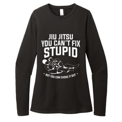 Brazilian Jiu Jitsu Jiu Jitsu Tee Funny You Can't Gift Womens CVC Long Sleeve Shirt