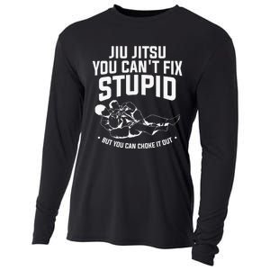 Brazilian Jiu Jitsu Jiu Jitsu Tee Funny You Can't Gift Cooling Performance Long Sleeve Crew