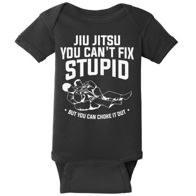 Brazilian Jiu Jitsu Jiu Jitsu Tee Funny You Can't Gift Baby Bodysuit