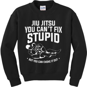 Brazilian Jiu Jitsu Jiu Jitsu Tee Funny You Can't Gift Kids Sweatshirt