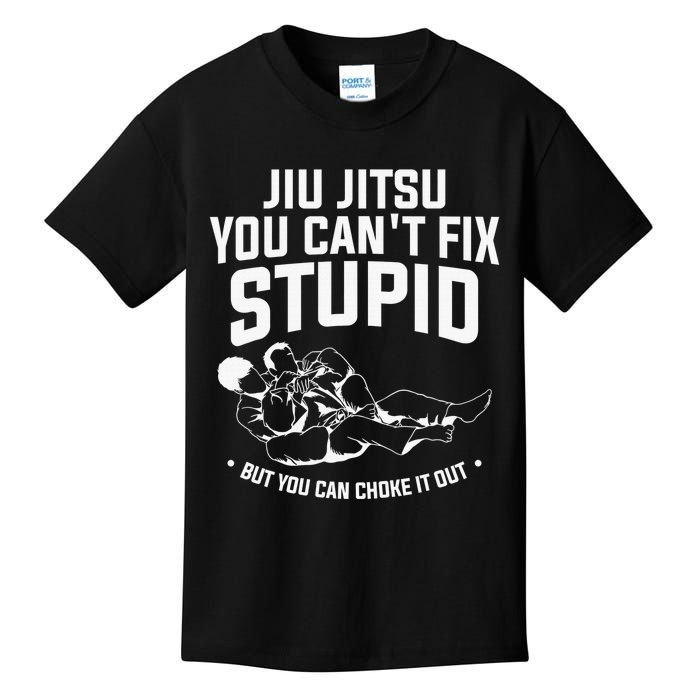 Brazilian Jiu Jitsu Jiu Jitsu Tee Funny You Can't Gift Kids T-Shirt