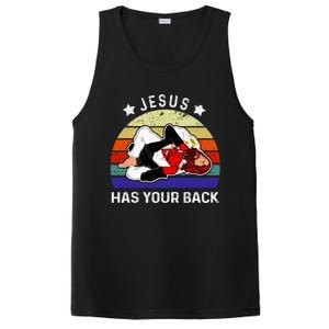 Brazilian Jiu Jitsu Jesus Jesus Has Your Back PosiCharge Competitor Tank