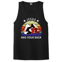 Brazilian Jiu Jitsu Jesus Jesus Has Your Back PosiCharge Competitor Tank