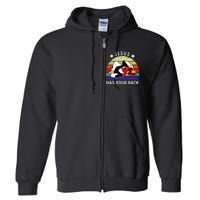 Brazilian Jiu Jitsu Jesus Jesus Has Your Back Full Zip Hoodie