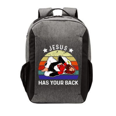 Brazilian Jiu Jitsu Jesus Jesus Has Your Back Vector Backpack