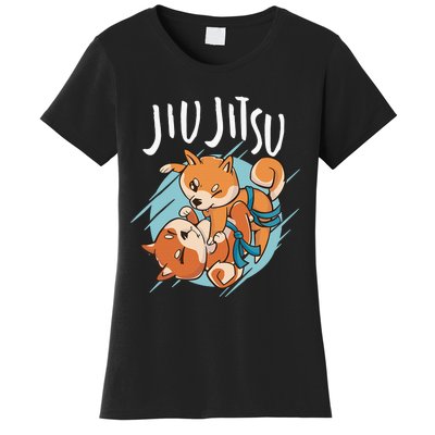 Brazilian Jiu Jitsu corgis Women's T-Shirt